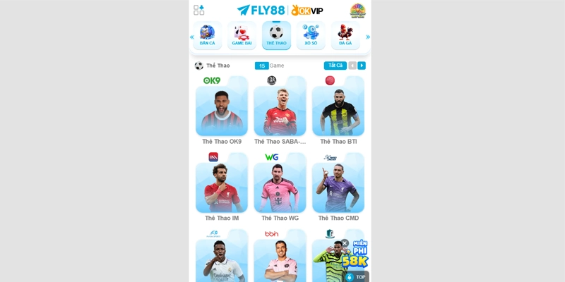 FLY88 ⭐️ Link Vào Nhà Cái FLY88.COM | Đăng Ký FLY 88 +58K 20 Cá cược thể thao Fly88 xanh chín với 40+ bộ môn hot